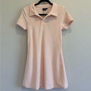 Mono B Terry Polo Dress
